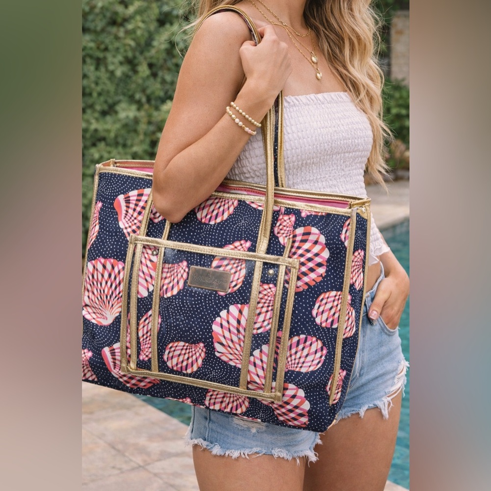Lilly Pulitzer Shell Print Tote Bag
